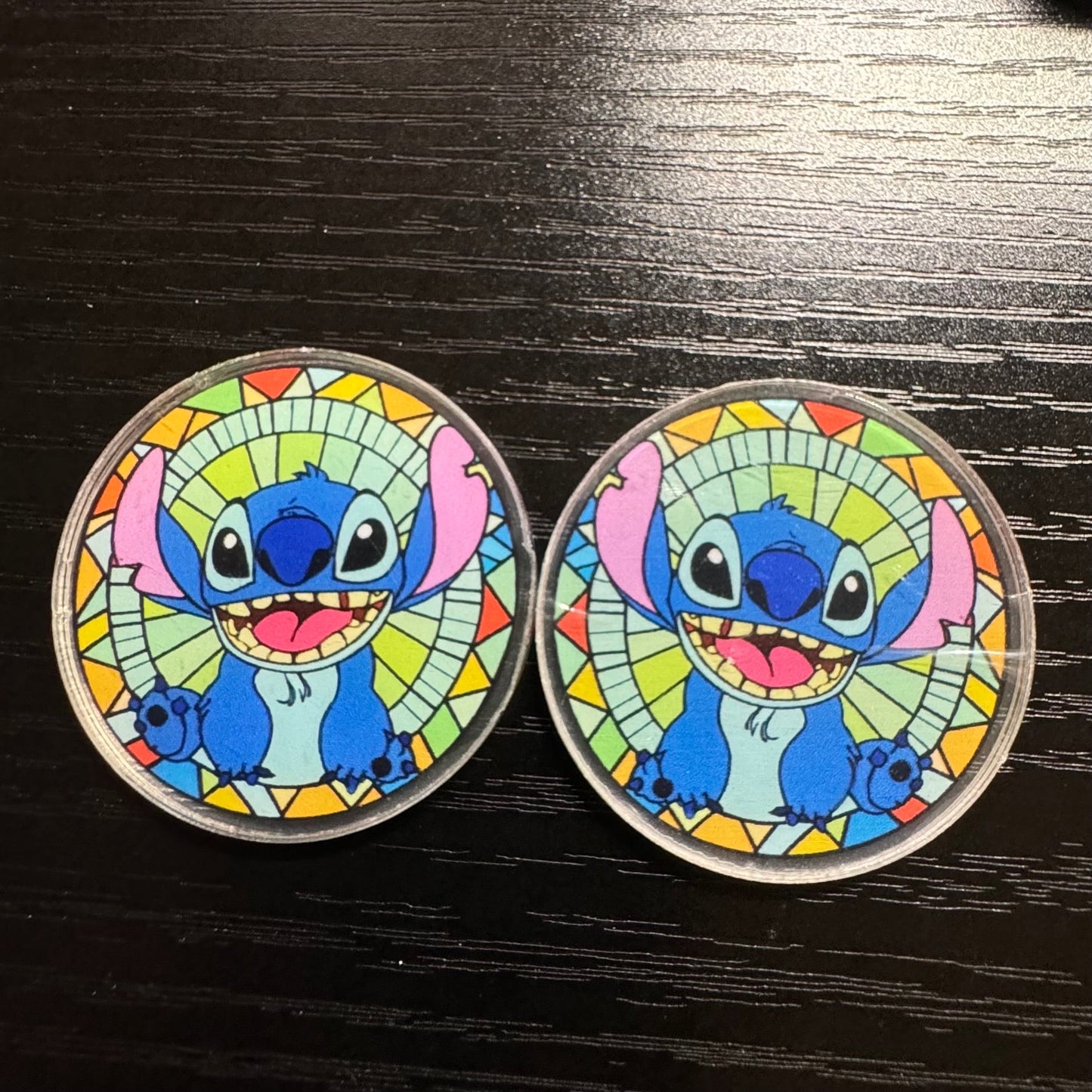 Stitch Acrylic Cabs