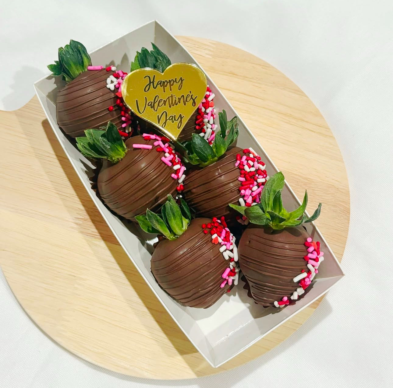 Valentines Chocolate Covered Strawberries
