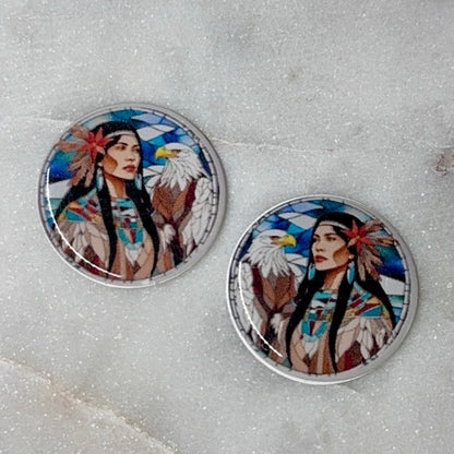 Indigenous Women Inspired Epoxy Cabs