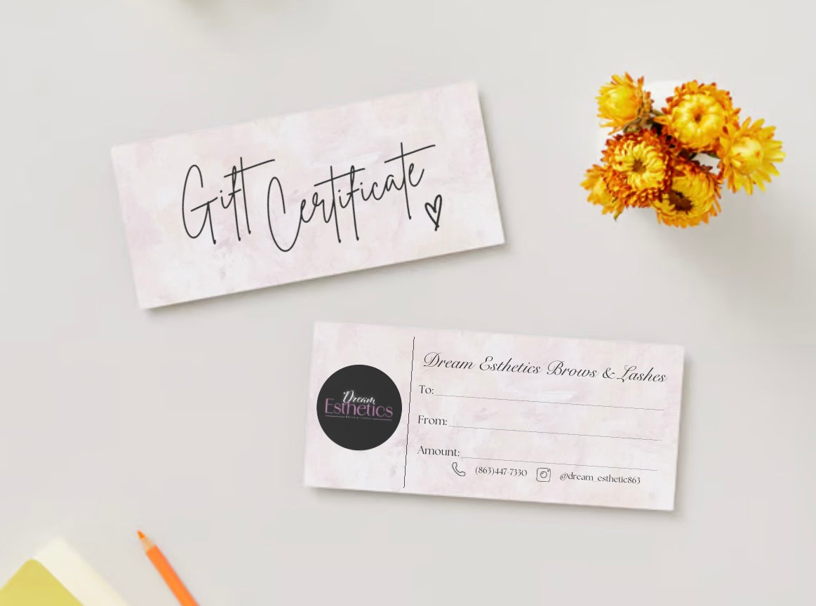 Gift Certificates