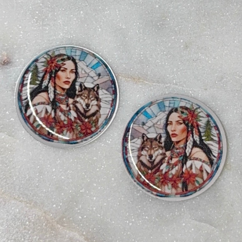 Indigenous Women Inspired Epoxy Cabs