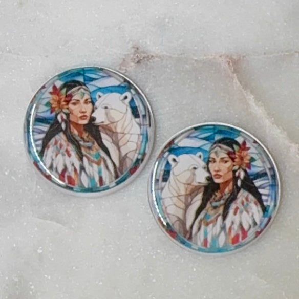 Indigenous Women Inspired Epoxy Cabs