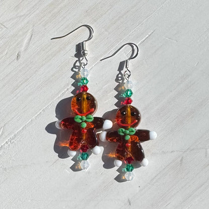 Dangle Beaded Headpin Earrings