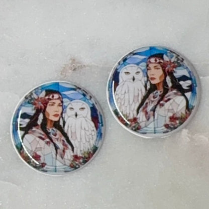 Indigenous Women Inspired Epoxy Cabs