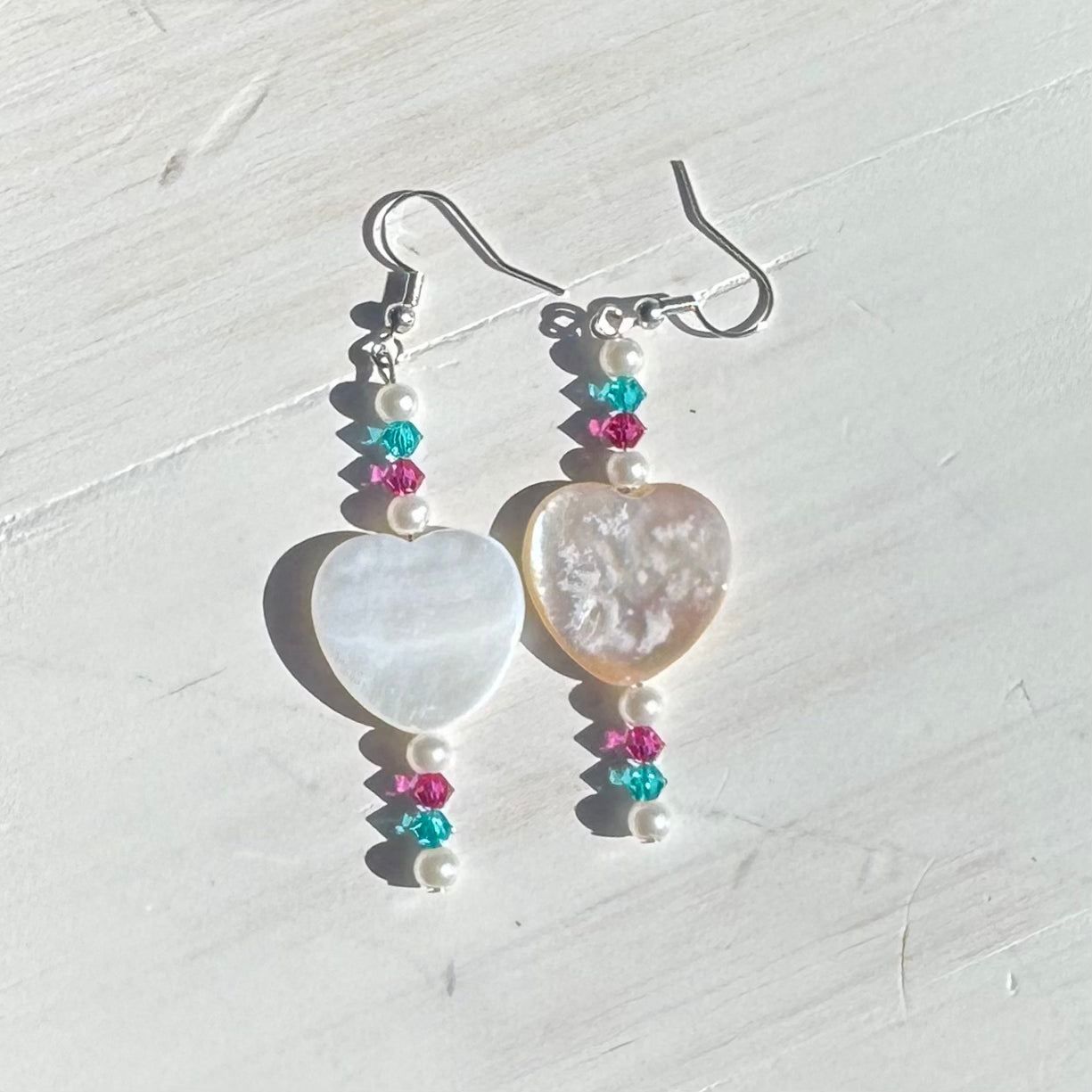 Dangle Beaded Headpin Earrings