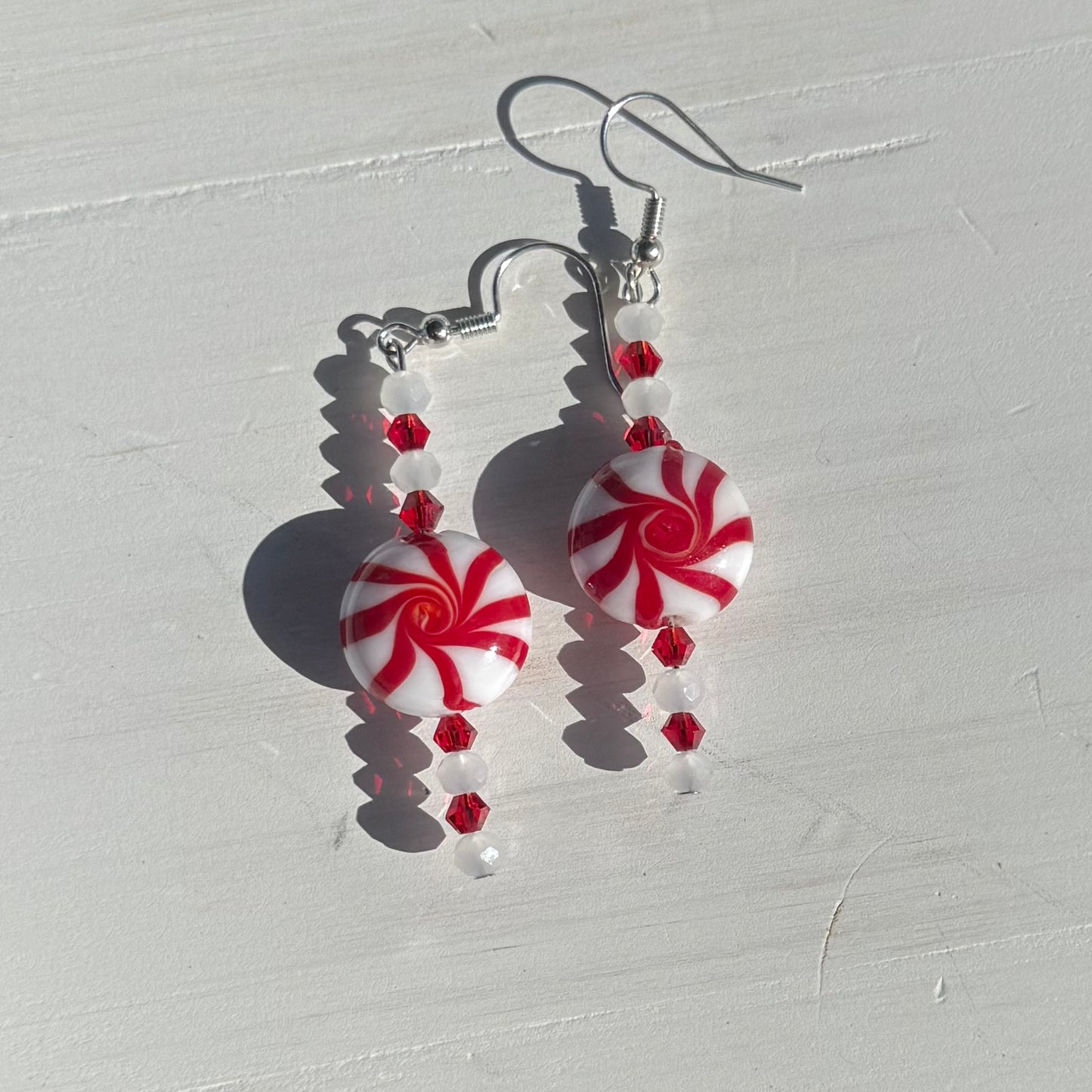 Dangle Beaded Headpin Earrings