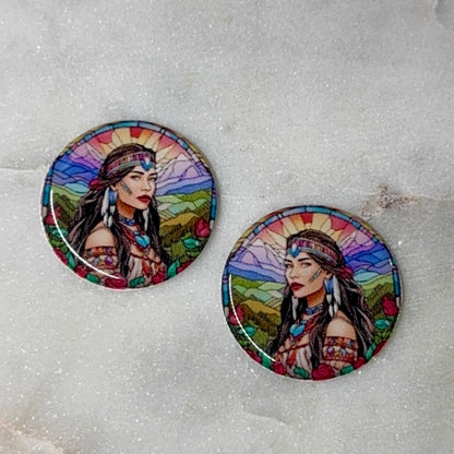 Indigenous Women Inspired Epoxy Cabs