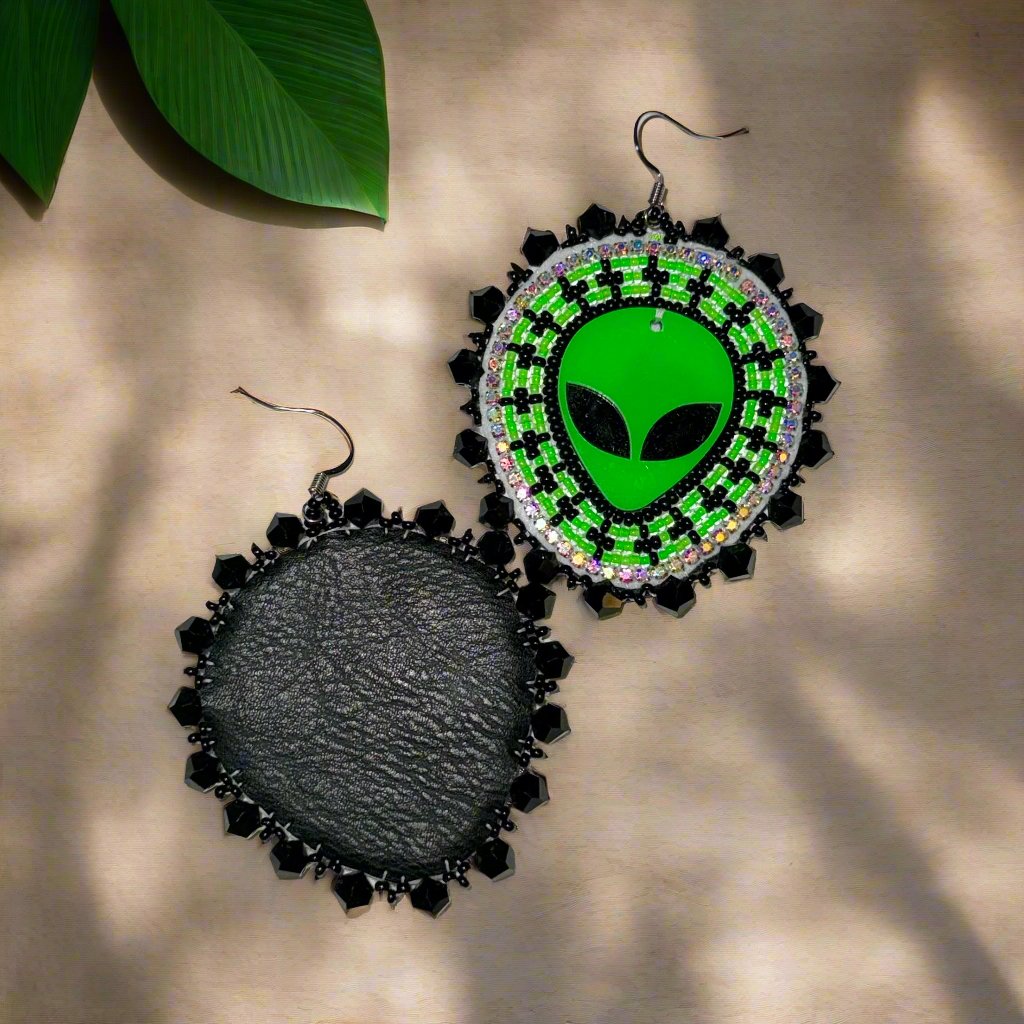 Alien Earrings