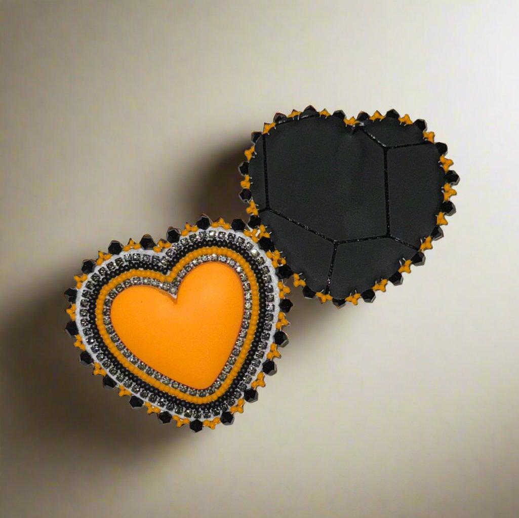 Orange Hearts